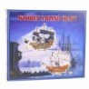 Collectible Model Decorative Pirate Sailing Ship Black 33x29cm