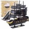 Collectible Model Decorative Sailing Ship Black Pearl 40x35cm