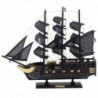 Collectible Model Decorative Sailing Ship Black Pearl 40x35cm