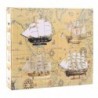 Collectible Model Decorative Sailing Ship Black Pearl 40x35cm