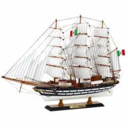 Collectible Model Decorative Sailing Ship Amerigo Vespucci 64x46cm