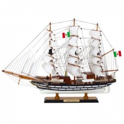 Collectible Model Decorative Sailing Ship Amerigo Vespucci 64x46cm