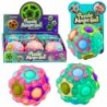 Magic Ball Puzzle Fluorescent Studs 7cm Mix