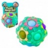 Magic Ball Puzzle Fluorescent Studs 7cm Mix