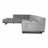 Corner sofa HASSO LC, grey