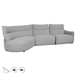 Nurgadiivan CANNES VN elektriline recliner 360,5x101 91xH98cm, hall