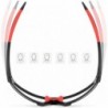 Rockbros SP216BK UV400 photochromic cycling glasses, black and red