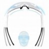 Photochromic cycling glasses with UV protection and corrective insert, Rockbros, white