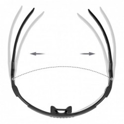 Photochromic cycling glasses with UV protection and corrective insert, Rockbros 14110023003, white