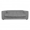 Sofa bed STELLA with spring mattress, grey