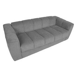Sofa bed STELLA with spring mattress, grey