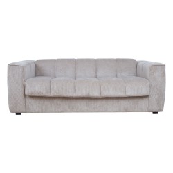 Sofa bed STELLA with spring mattress, beige