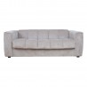 Sofa bed STELLA with spring mattress, beige