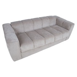 Sofa bed STELLA with spring mattress, beige