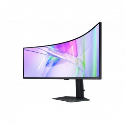 Samsung S95UC computer monitor 124.5 cm (49") 5120 x 1440 pixels DQHD LCD Black