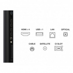 TCL Q6C 55Q6C TV 139.7 cm (55") 4K Ultra HD Smart TV Wi-Fi Metallic