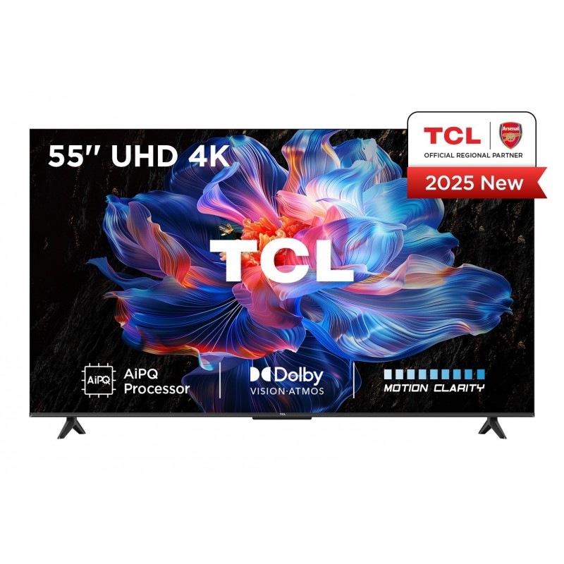 TCL V6C 55V6C TV 139.7 cm (55") 4K Ultra HD Smart TV Wi-Fi Metallic 270 cd/m²
