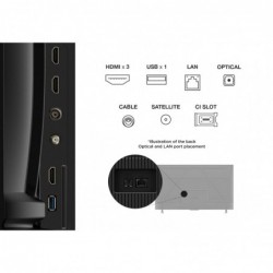 TCL V6C 55V6C TV 139.7 cm (55") 4K Ultra HD Smart TV Wi-Fi Metallic 270 cd/m²