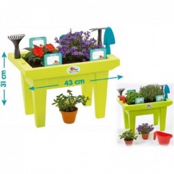 Ecoiffier Gardener's Table for Children, Standing Garden