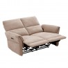 Diivan DAMIKA 2-kohaline elektriline recliner 143x92xH103cm, helepruun