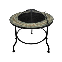 Fire pit MOSAIC D90xH50cm