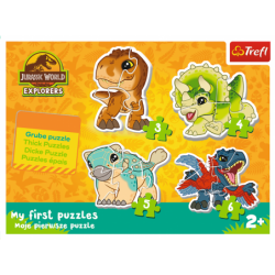 TREFL JURASSIC WORLD Baby puzzle set