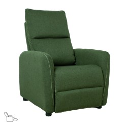 Tugitool ZAC push back recliner 74x95xH101cm, roheline