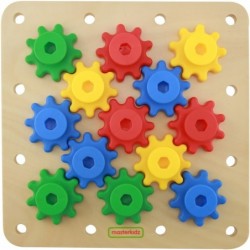 Cogwheels Build your own mechanism Masterkidz board
