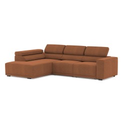 Corner sofa LOLA VN terracota