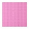 Construction Board for Building Blocks Pink 25.5x25.5 cm