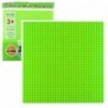 Construction Board for Building Blocks Light Green 25.5x25.5 cm