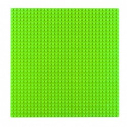 Construction Board for Building Blocks Light Green 25.5x25.5 cm