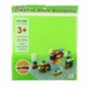 Construction Board for Building Blocks Light Green 25.5x25.5 cm