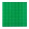 Construction Board for Building Blocks Dark Green 25.5x25.5 cm