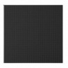 Construction Board for Building Blocks Black 40x40cm