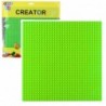 Construction Board for Building Blocks Green 25.5x25.5 cm