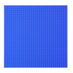 Construction Board for Building Blocks, Navy Blue, 25.5x25.5 cm