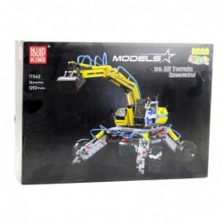 Construction Bricks Mobile All Terrain Excavator 1392 pcs.