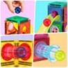 WOOPIE Klocki Magnetyczne Konstrukcyjne 3D Zestaw Edukacyjny Tor Kulkowy 42 el.