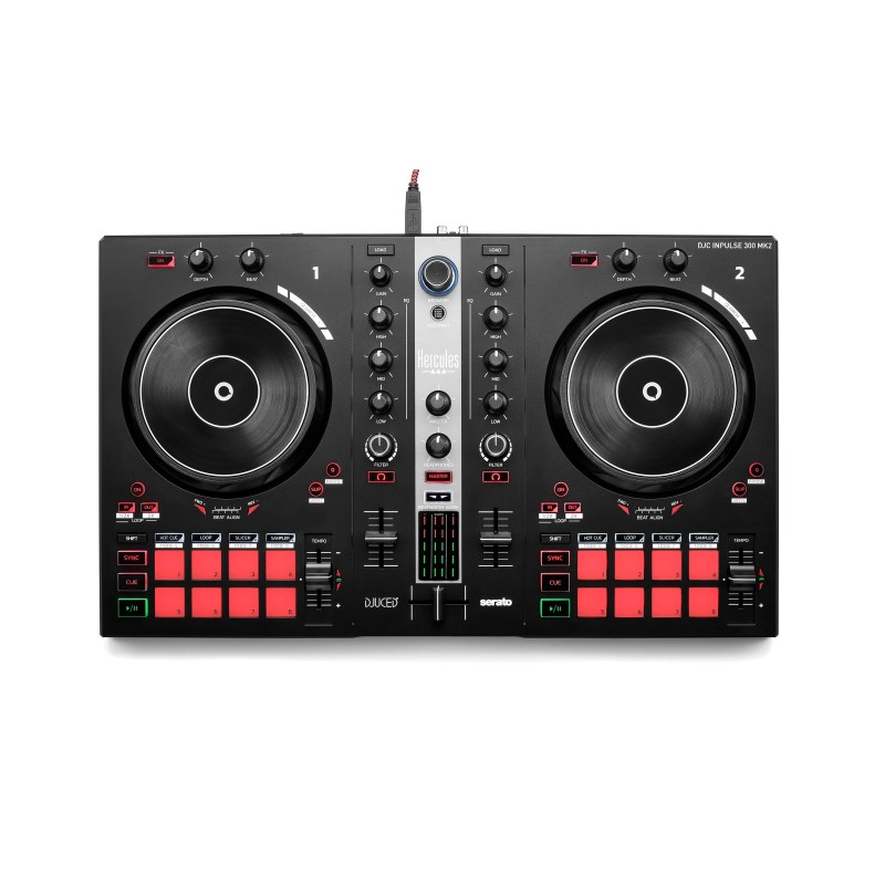 Hercules DJ controller DJ Essentials Kit Speakers USB connectivity