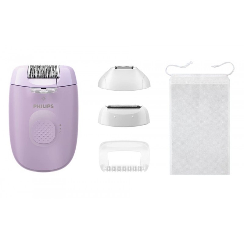 Philips Epilator BRE257/00 Series 4000 Number of power levels 2 Purple