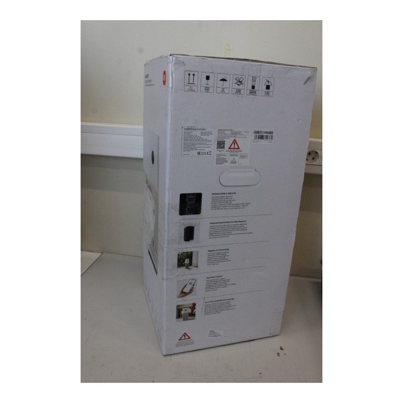 SALE OUT. Xiaomi Smart Air Purifier 4 EU Xiaomi Smart Air Purifier 4 30 W Suitable for rooms up to 28-48 mu00b2
