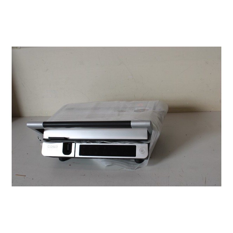 SALE OUT. Caso 02838 SteakMaster Pro Double Contact Grill with thermocontrol, 2000 W, Stainless Steel/Black Caso