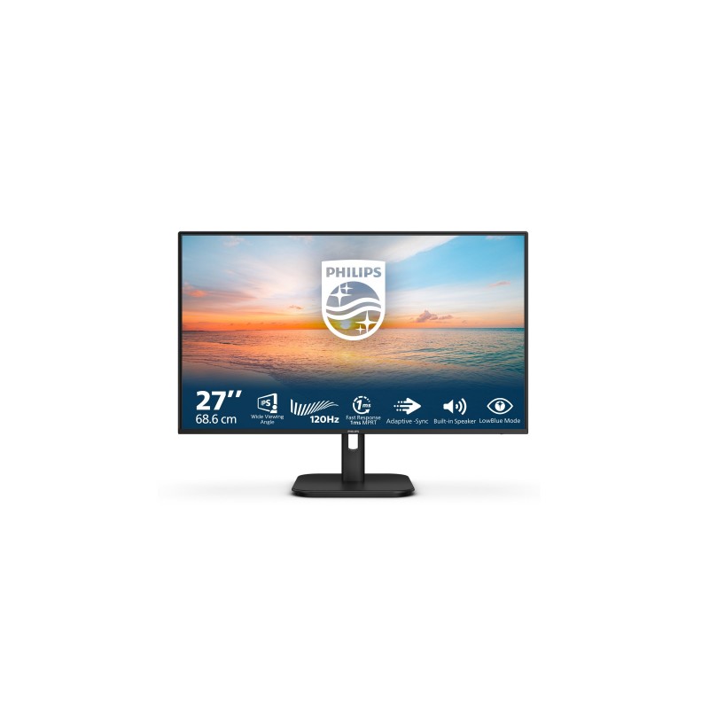 Philips 27E1N1200A/00 27 " IPS FHD 16:9 120 Hz 4 ms 1920 x 1080 pixels 300 cd/mu00b2 HDMI ports
