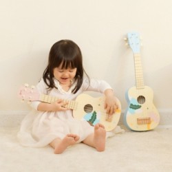 CLASSIC WORLD Деревянная укулеле Синяя гитара для детей