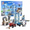Construction Bricks Police Base Vehicles Police Cars Police 4in1 807 pcs.