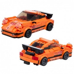 Construction Blocks Car Robot 2in1 Orange Drive 354 pcs.