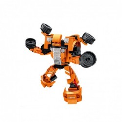 Construction Blocks Car Robot 2in1 Orange Drive 354 pcs.