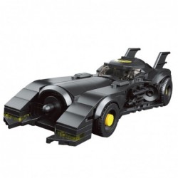 Superhero Race Car Building Blocks Black 409 pcs.