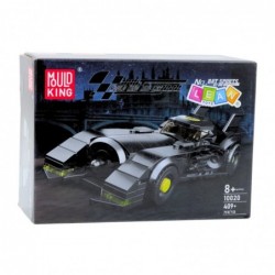 Superhero Race Car Building Blocks Black 409 pcs.
